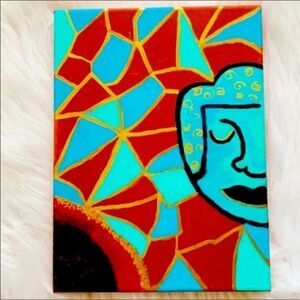 Waterschic Manifest Your Destiny Canvas Painting